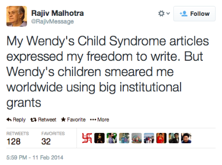 Nobody knew who Rajiv Malhotra was. But he found a sneaky way to enter our lives – he simply paid Twitter!