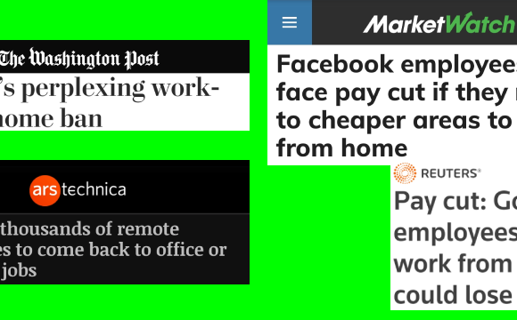 Should you be paid less for working from home? Or more?