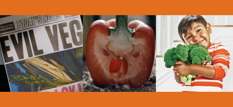 Children and/vs. vegetables
